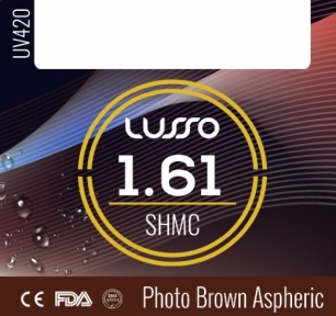 Lusso 1.61 Коричневий фотохром
