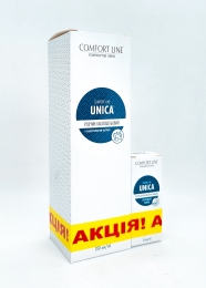 Розчин Avizor Unica Comfort Line 350 мл + Зволожуючі краплі Avizor Unica Comfort Line 15 мл