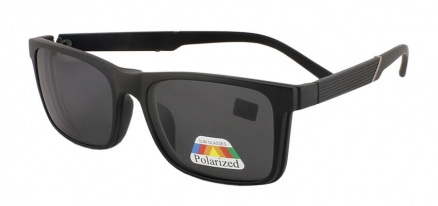 Готові пластикові для зору 3101 лiнза бiла (з насадкою polarized) для далі/близі