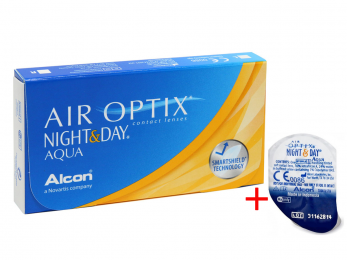 Контактні лінзи Air Optix Night&Day Aqua (Айр оптікс День і Ніч) 4 лінзи
