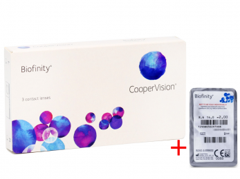 Контактні лінзи Biofinity (Біофініті) 4 лінзи