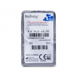 Контактні лінзи Biofinity (Біофініті) CooperVision 1 лінза