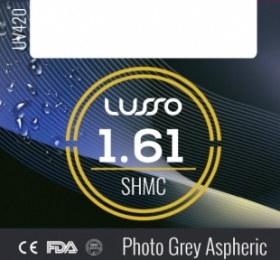 Lusso 1.61 Сірий фотохром