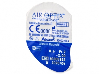 Контактні лінзи Air Optix Plus Hydraglyde (Айр оптікс) 1 лінза